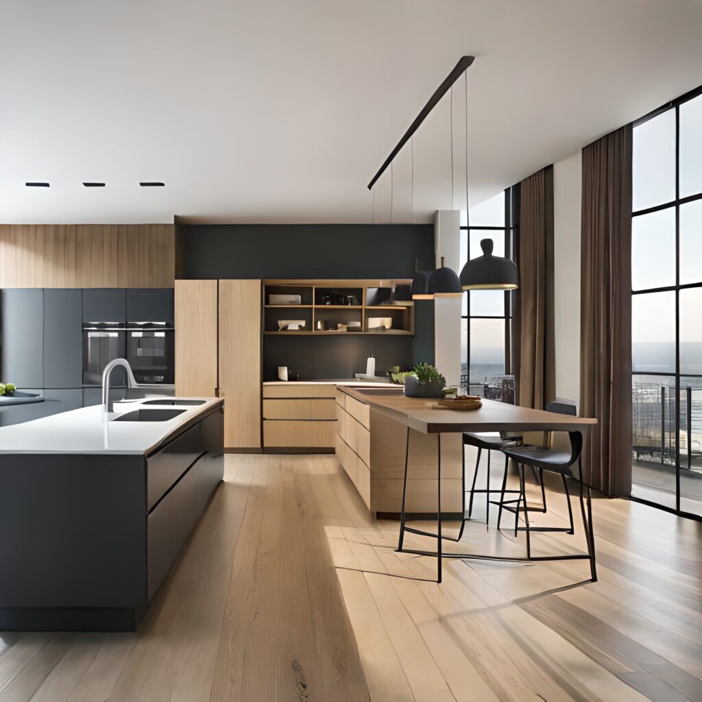 Luxury modern kitchen design