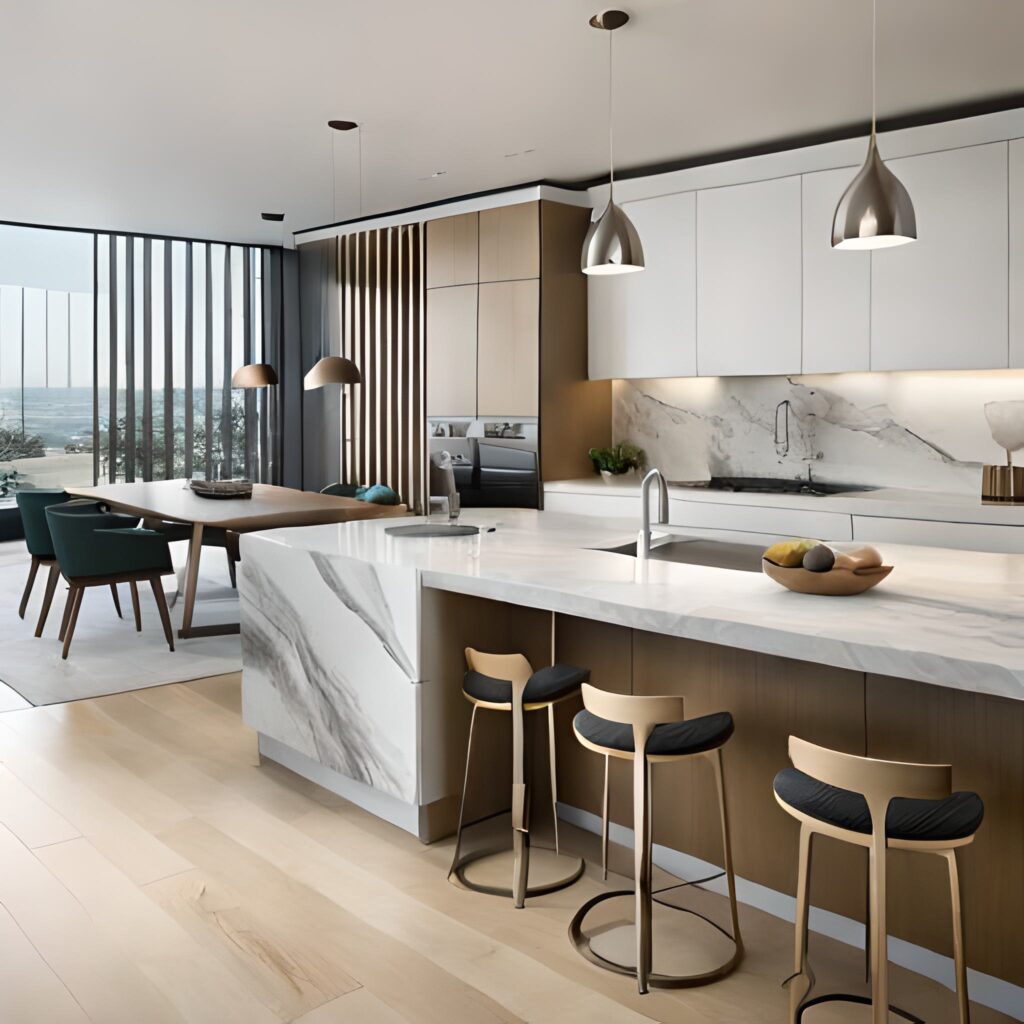 Luxury modern kitchen design