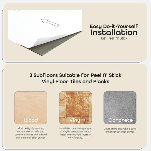 peel and stick floor tiles