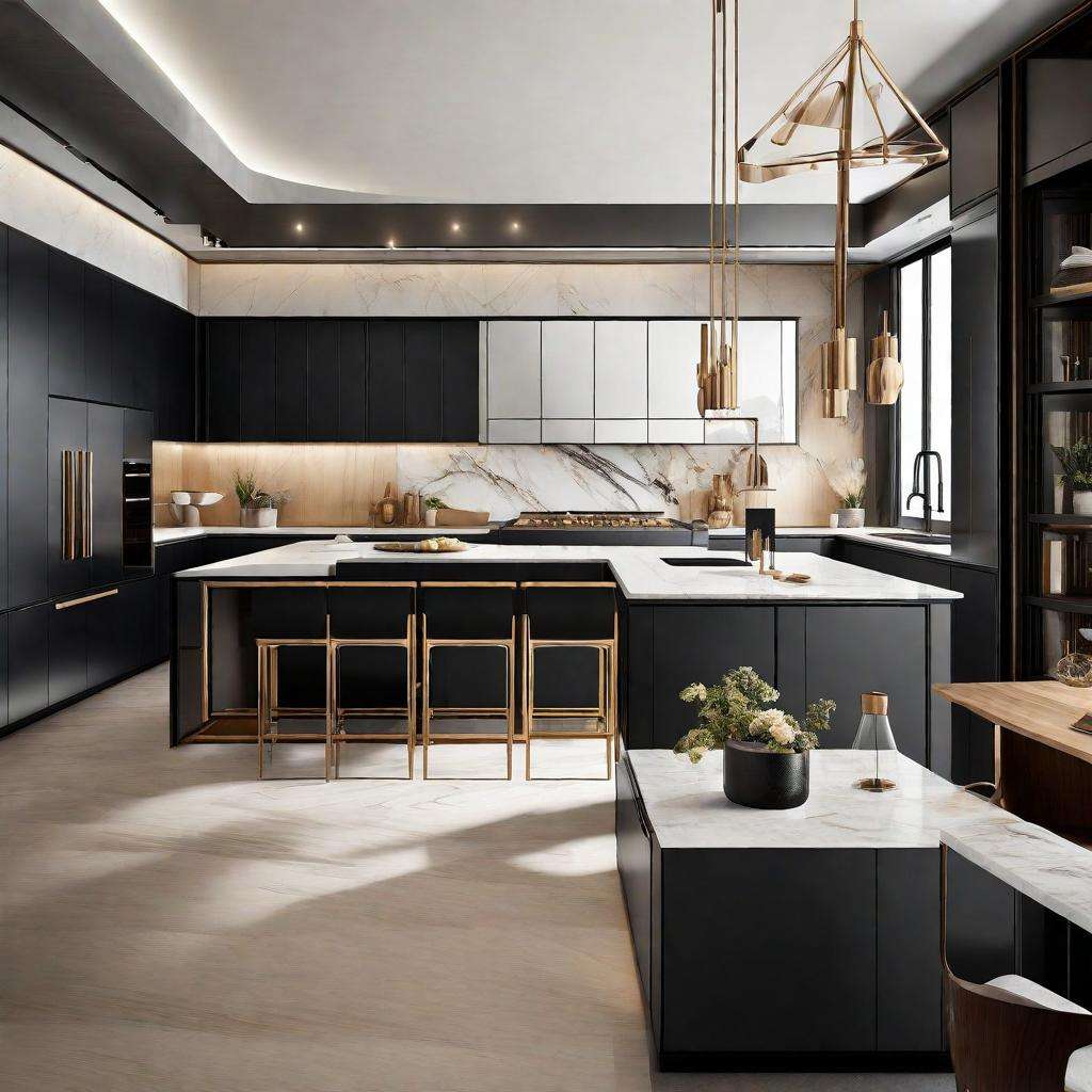 Luxury modern kitchen design