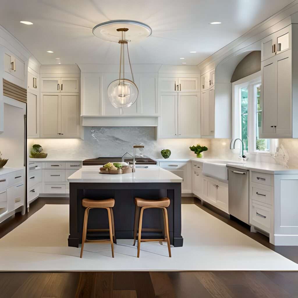 Backsplash Ideas for White Cabinets and Granite Countertops