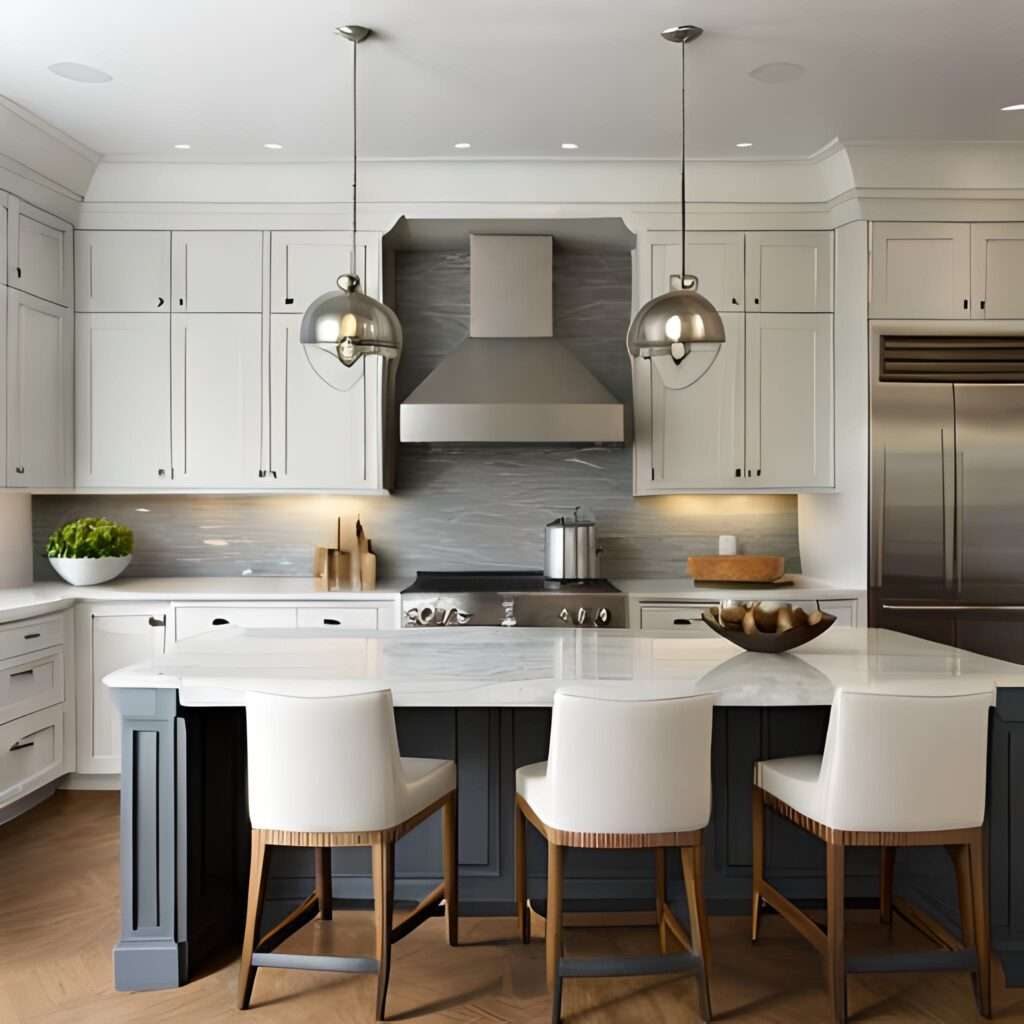 Backsplash Ideas for White Cabinets and Granite Countertops