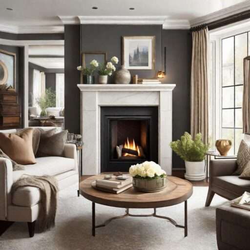 10 Ideas For Awkward Living Room Layout With Fireplace