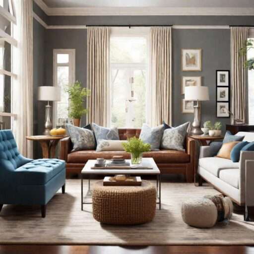 10 Ideas For Awkward Living Room Layout With Fireplace
