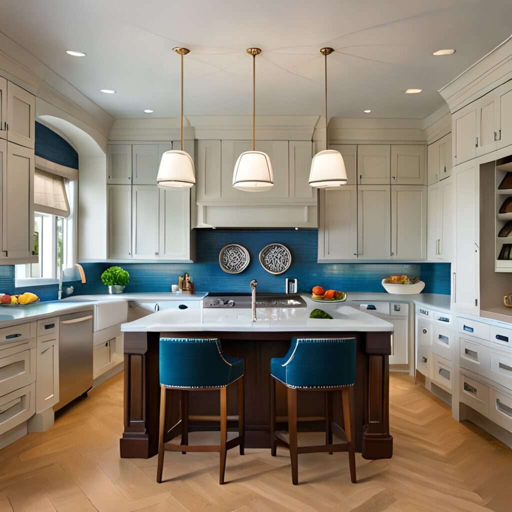 Backsplash Ideas for White Cabinets and Granite Countertops