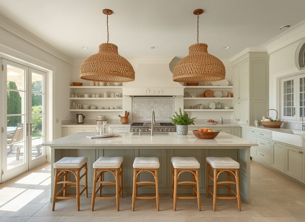 12. designing a kitchen island with seating