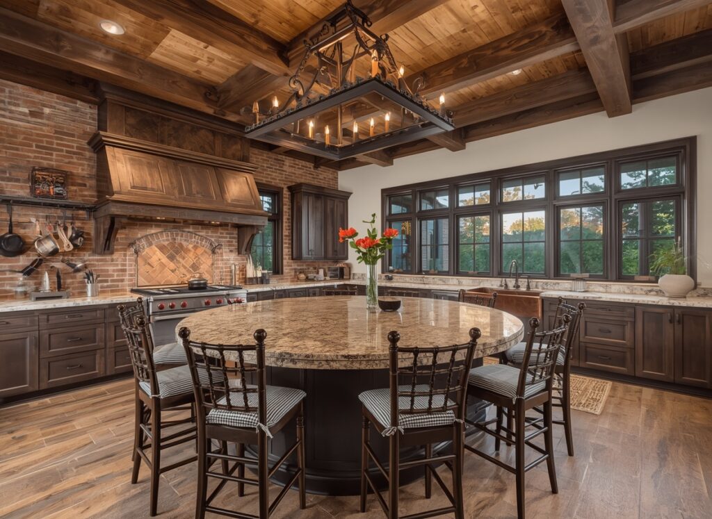 Kitchen island seating ideas