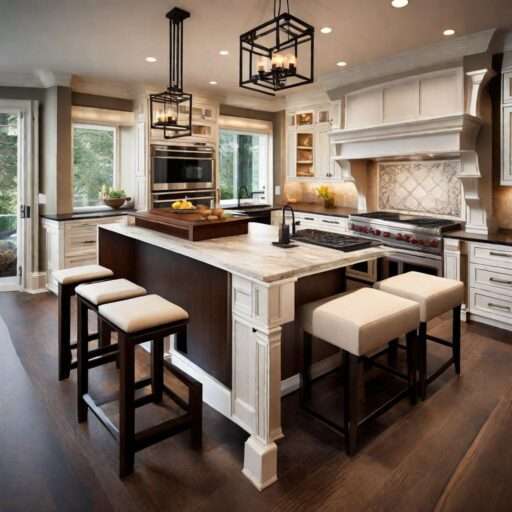 Kitchen Island with Seating