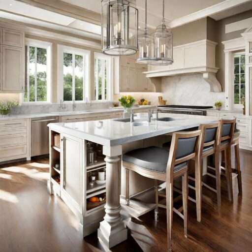 Kitchen Island with Seating