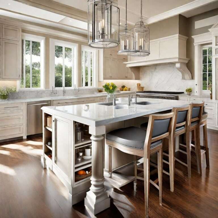 30 Great Ideas For Kitchen Island With Seating