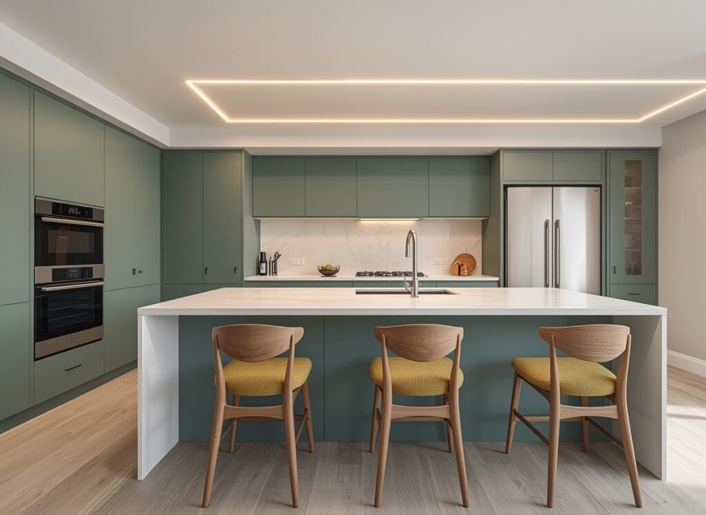 Kitchen island seating ideas