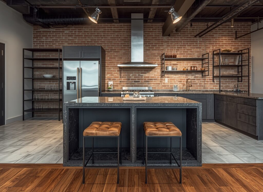 kitchen island with seating