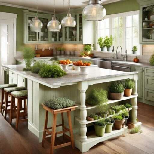 Kitchen Island with Seating