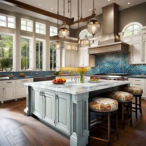 Kitchen Island with Seating