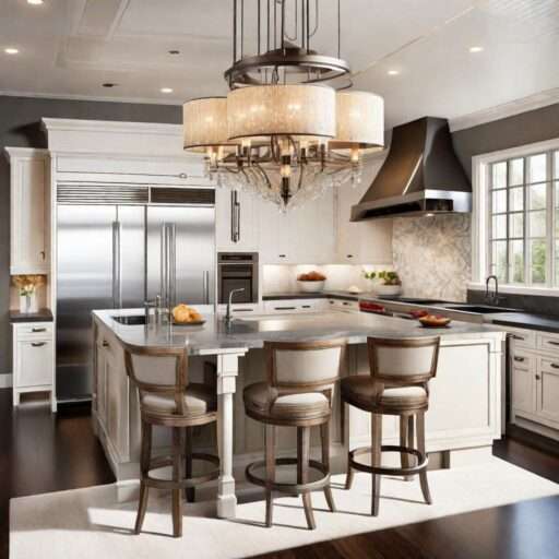Kitchen Island with Seating