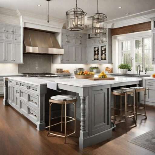 Kitchen Island with Seating