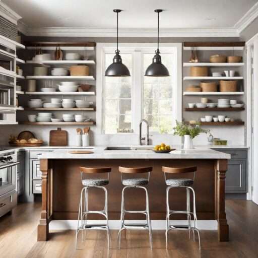 Kitchen Island with Seating