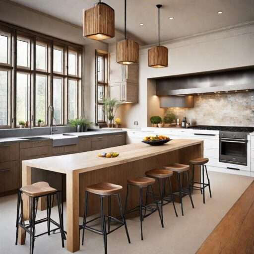 Kitchen Island with Seating