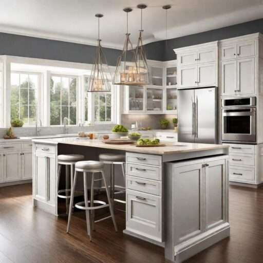 Kitchen Island with Seating
