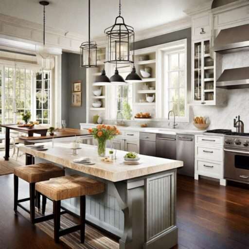 Kitchen Island with Seating