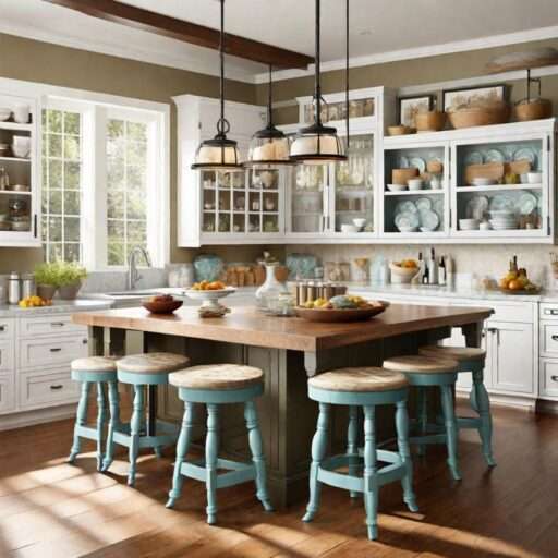 Kitchen Island with Seating