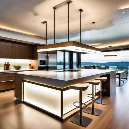 Kitchen Island with Seating
