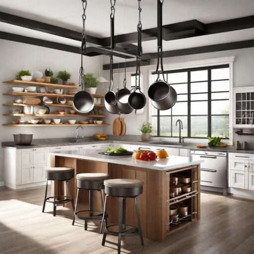Kitchen Island with Seating