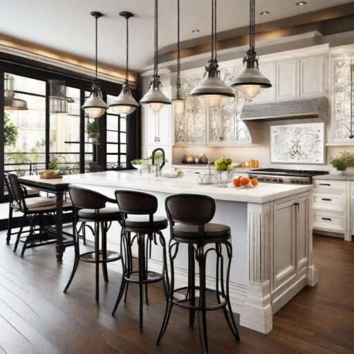Kitchen Island with Seating