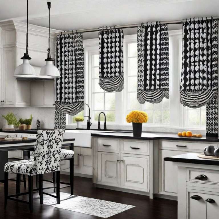 45 Excellent ideas for black and white kitchen decor