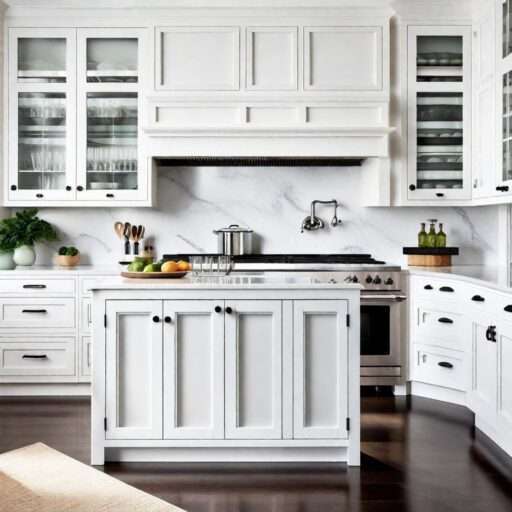 45 Excellent ideas for black and white kitchen decor