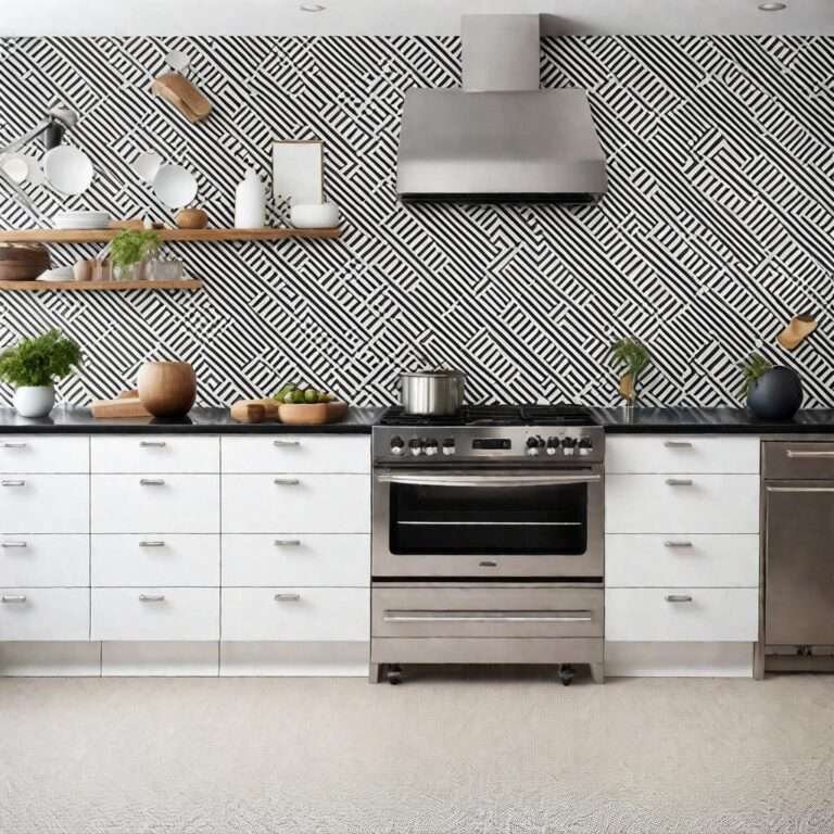 45 Excellent ideas for black and white kitchen decor