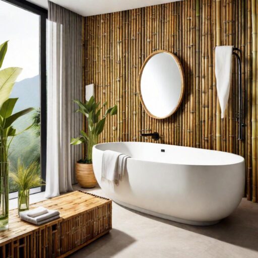 Master Bathroom Accent Walls