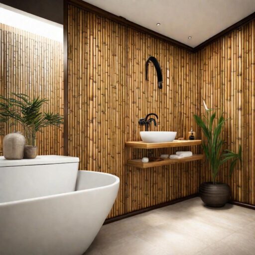 Master Bathroom Accent Walls