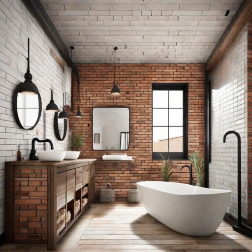 Master Bathroom Accent Walls