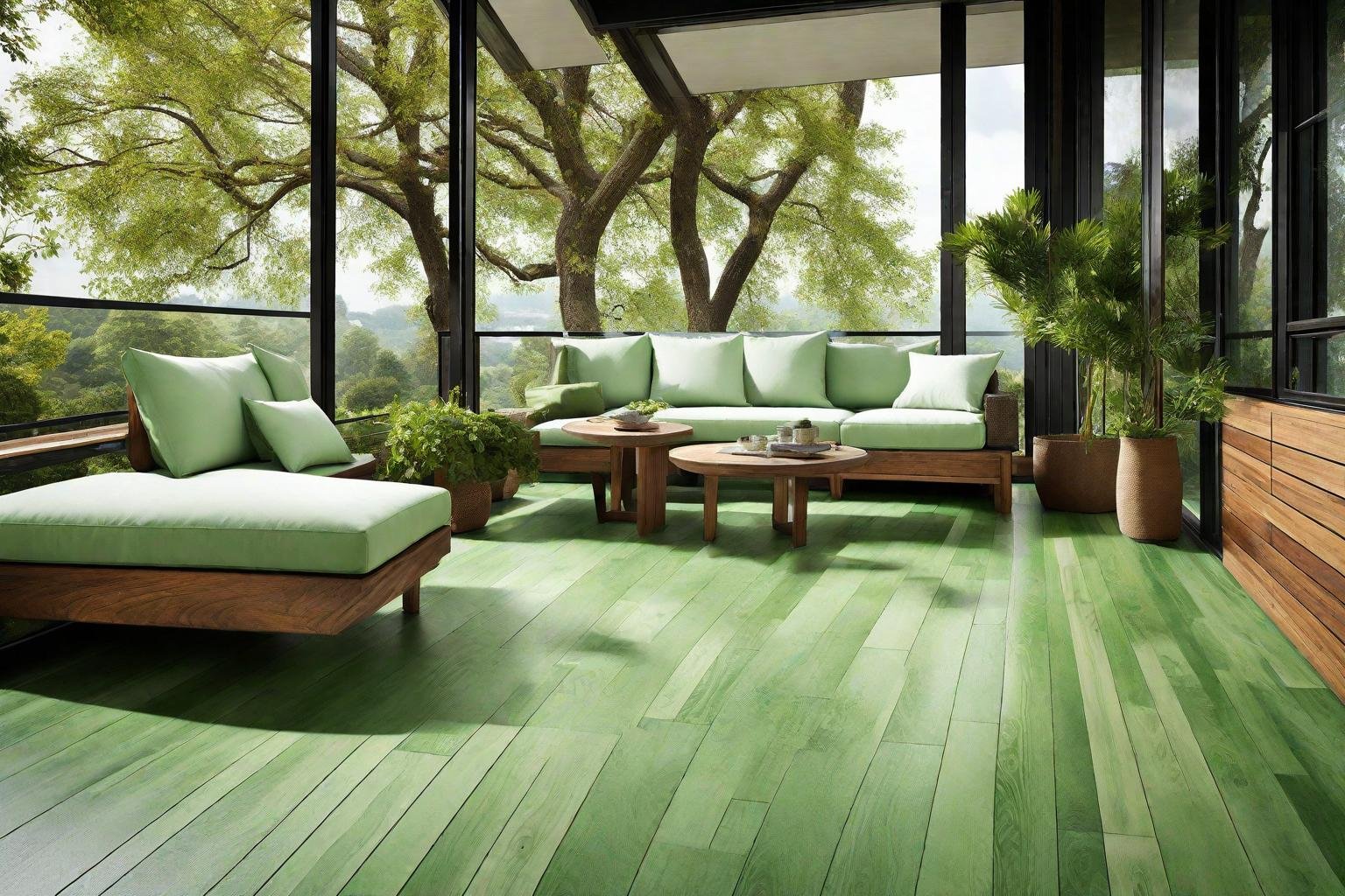 Green Hardwood Floor Luxury Condominiums preview