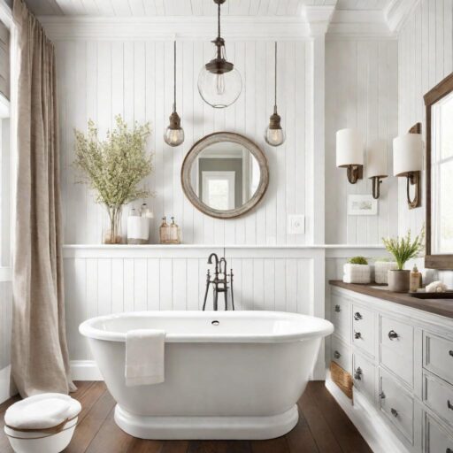 Master Bathroom Accent Walls