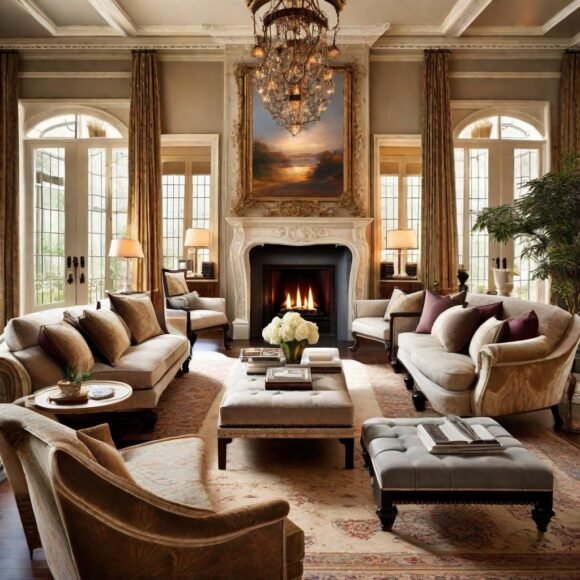 45 Creative Traditional House Interior Design Ideas - Master Home Decor