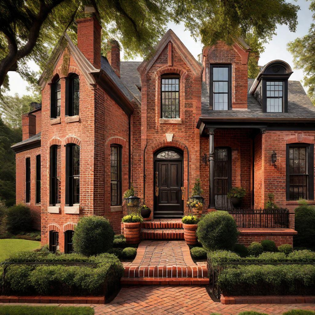 old brick home renovation ideas