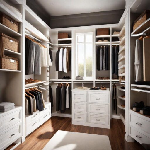 average size of a master bedroom walk in closet