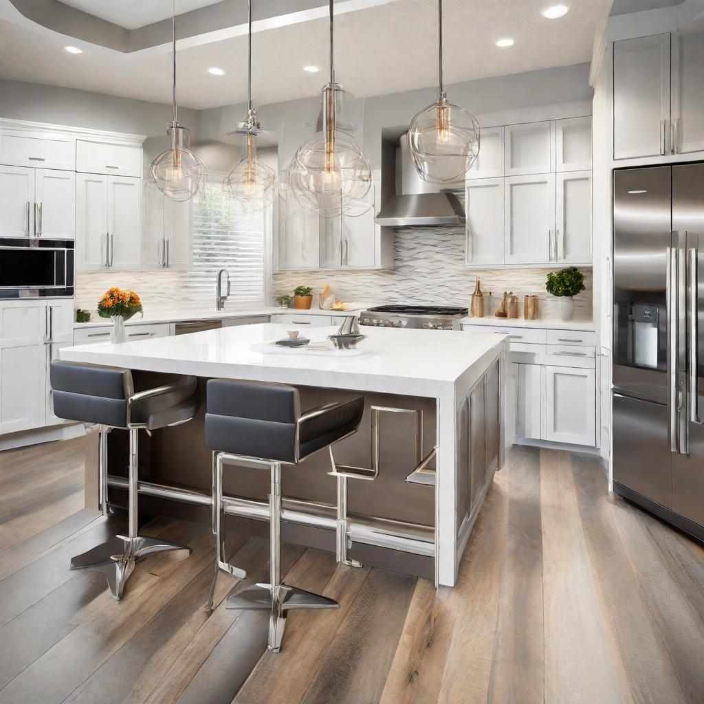 lighting fixtures for luxury modern kitchen design