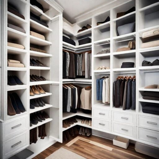 Average Size of Master Bedroom Walk In Closet