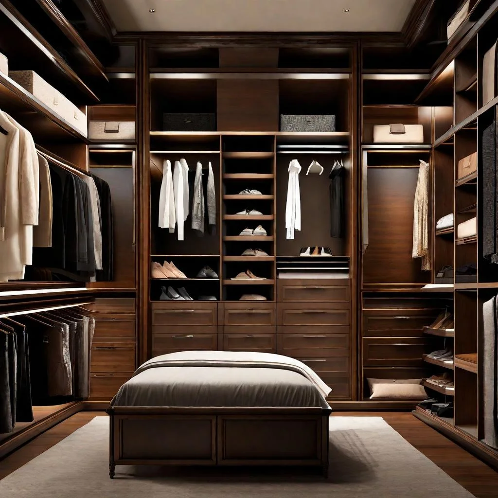 Average Size of Master Bedroom Walk In Closet