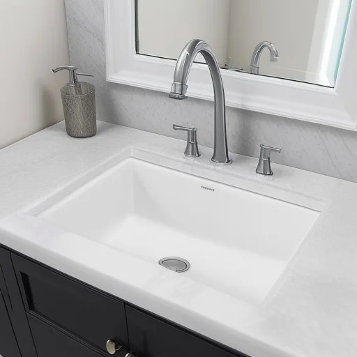 Small Bathroom Vanity with Sink