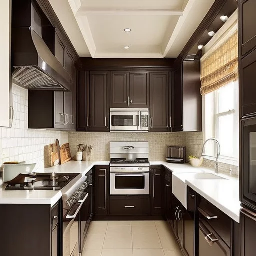 Simple small kitchen ceiling design
