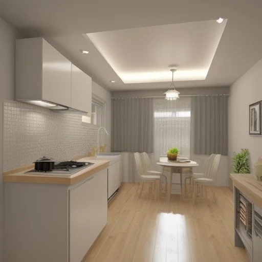 simple small kitchen ceiling design
