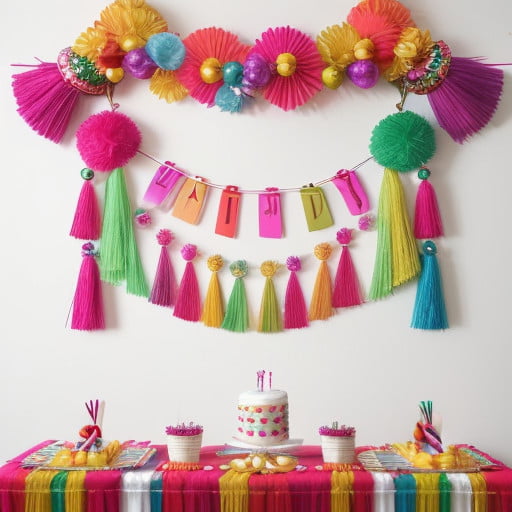 Simple Birthday Decoration for the Wall at Home