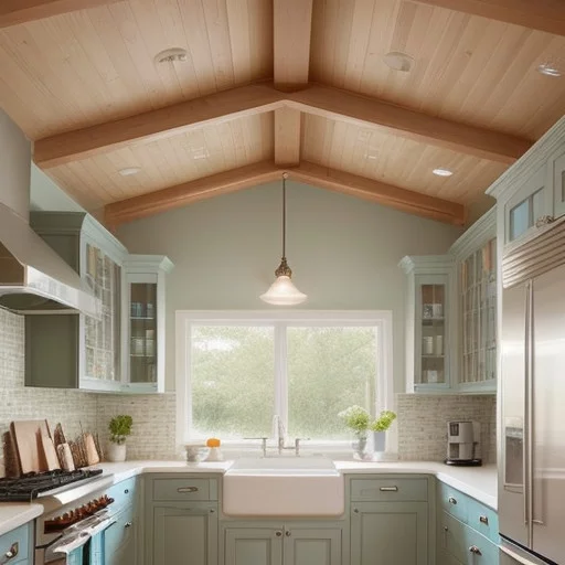 simple small kitchen ceiling design