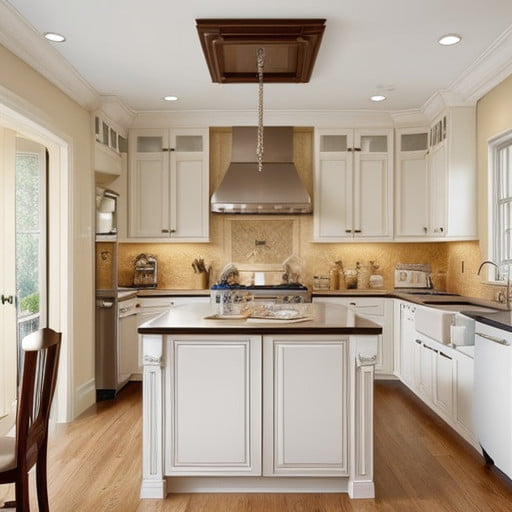 simple small kitchen ceiling design
