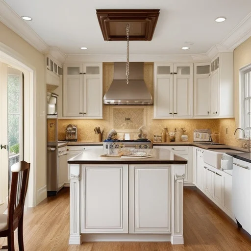 simple small kitchen ceiling design