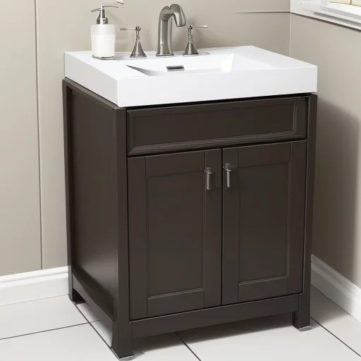 Small Bathroom Vanity with Sink